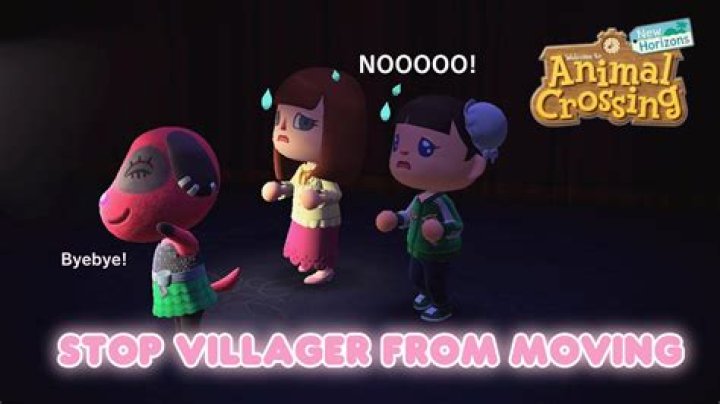 How do I stop villagers from moving away after telling them to?