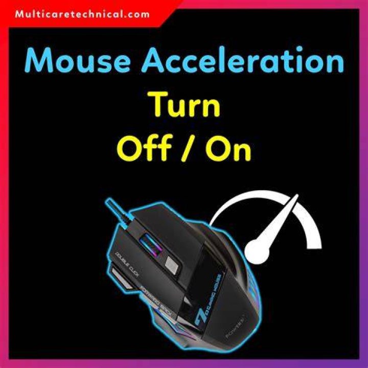 How do I turn off mouse acceleration in Skyrim?