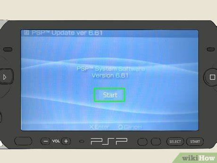 How do I update PSP firmware Via Storage Media?