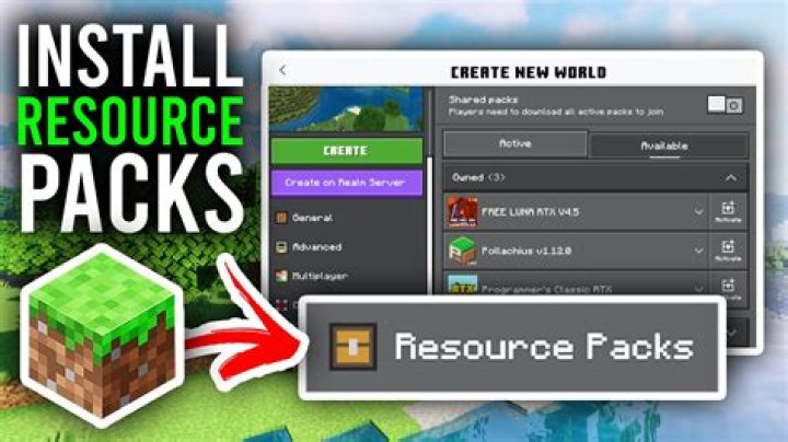 How do you add resource packs in Minecraft education edition?