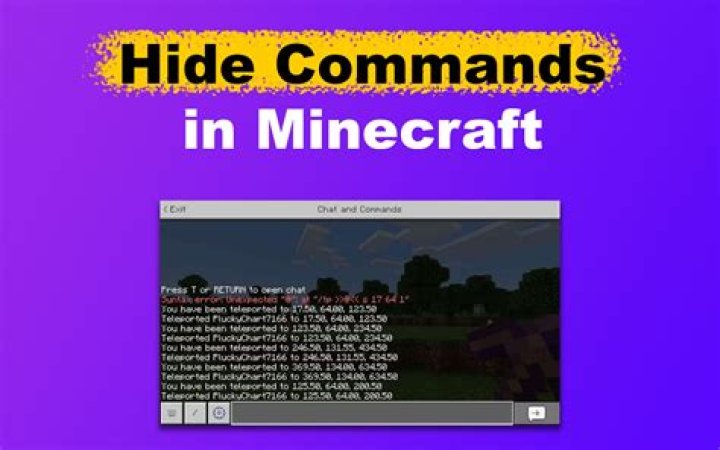 how do you hide command blocks?