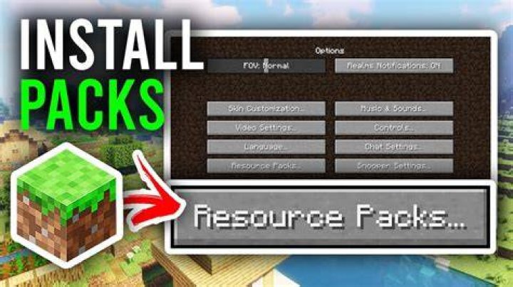 How do you import texture packs in Minecraft?