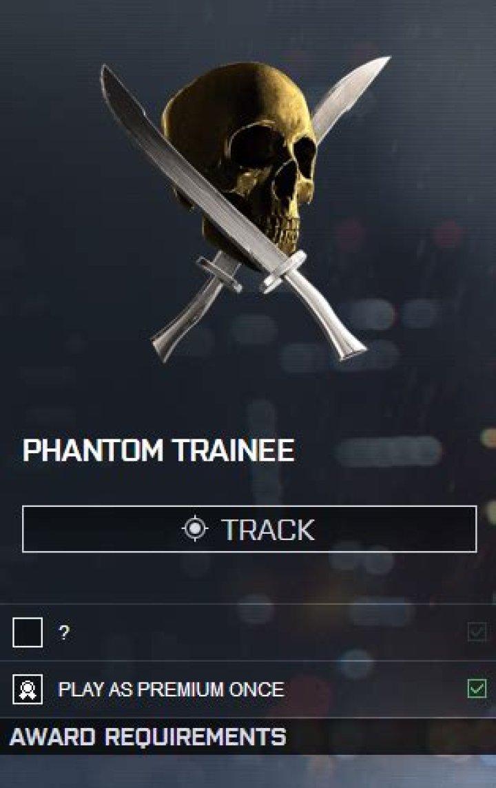How do you unlock Phantom Trainee assignment?
