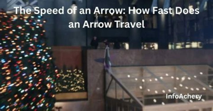 How far does an arrow travel underwater?