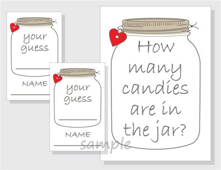 How many candies are in the jar?