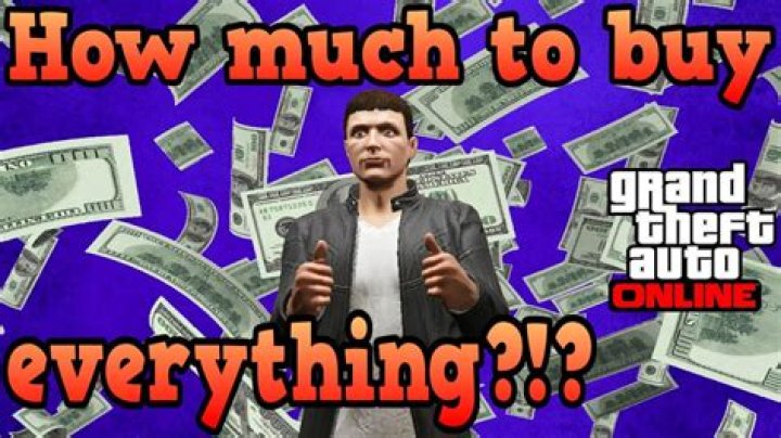 How much GTA$ would it cost to buy everything in GTA Online
