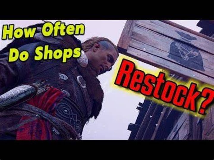 How often do shops restock?
