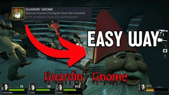 How to get the 'Guardin' Gnome' achievement in Left 4 Dead 2?