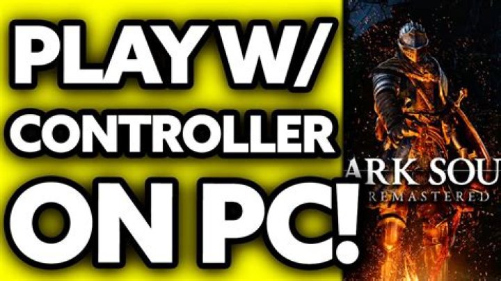 How to play Dark Souls with an Xbox controller on PC?