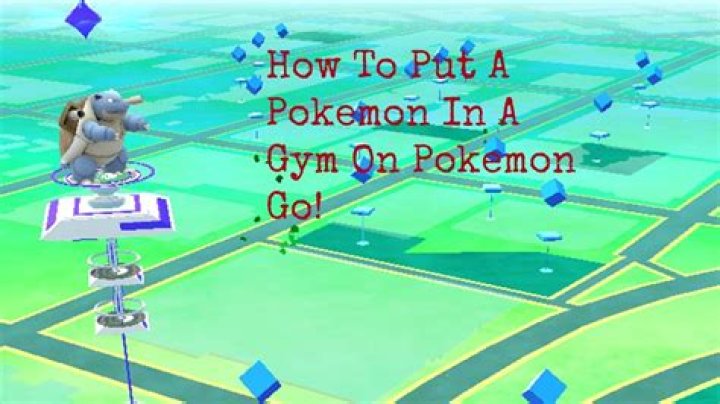 How to put a pokemon in a gym which is being attacked?
