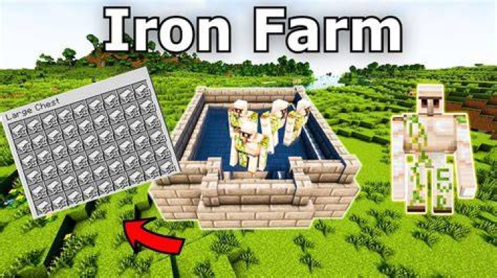 How to put iron golem farm away from other beds and workstations