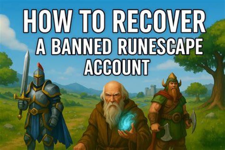 How to recover a banned Runescape account?
