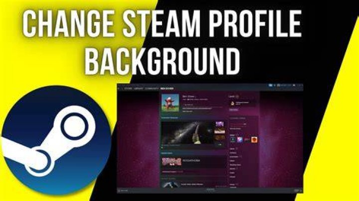 How to set background for a Steam profile?