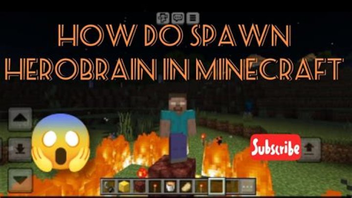 How to Spawn Herobrine without Mods?