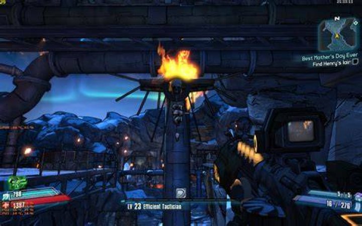 Ignited hanging totem