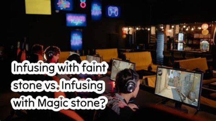 Infusing with faint stone vs. Infusing with Magic stone?