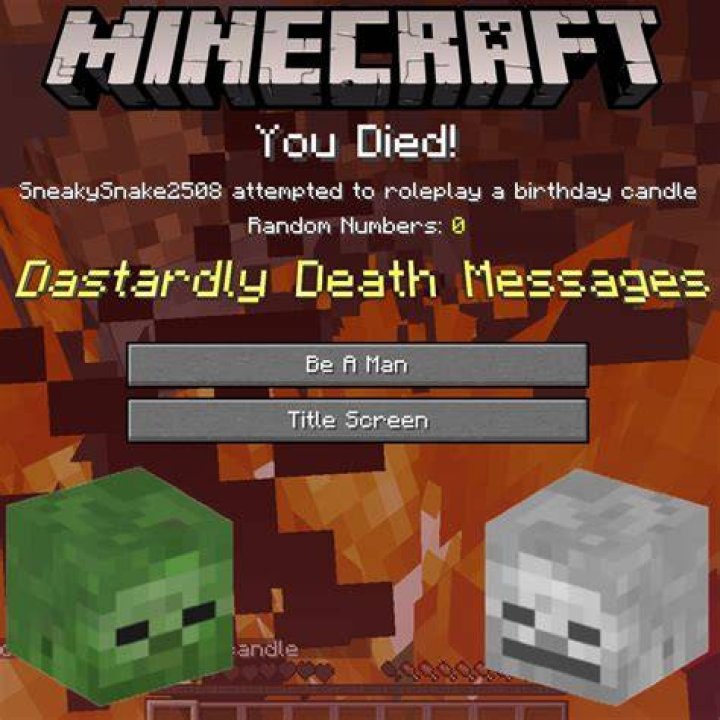 Is there a way to have a custom death message in vanilla Minecraft? [duplicate]