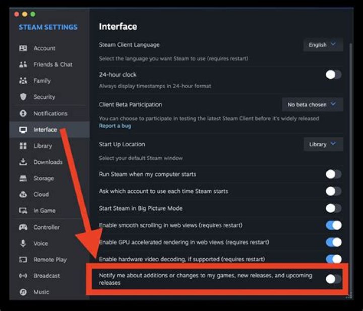 Is there a way to turn off the ad popup that appears when you close a Steam game?