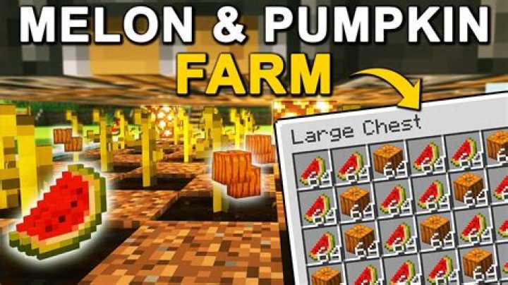 Is there any good way to make a completly automated watermelon/pumpkin farm in vanilla Minecraft without commands?