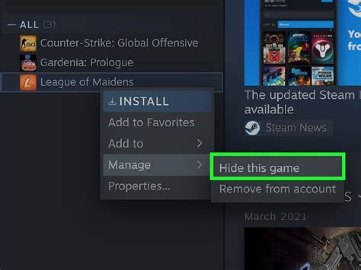 Is there any way to hide your Steam status from others?