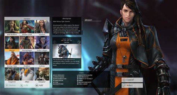 Is there some differences between the Vaulters and the Mezari Faction, except the skin?