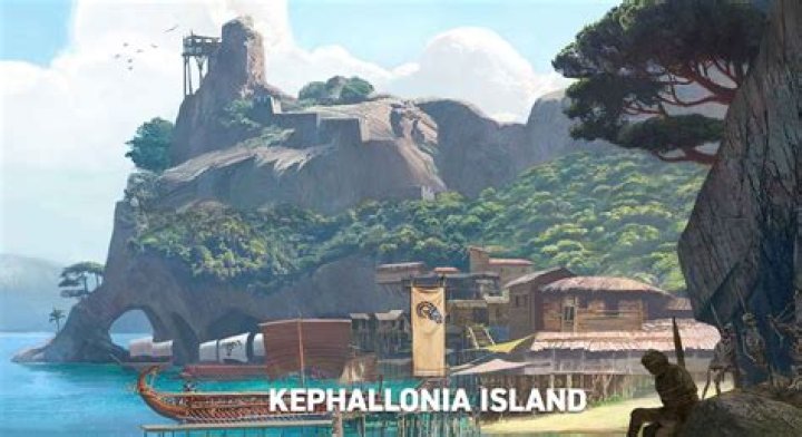 Kephallonia game map zoomed in