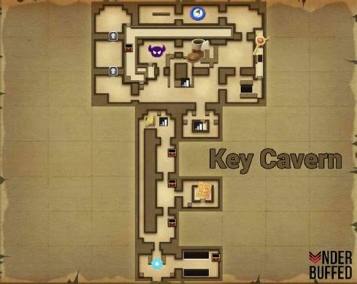 Key Cavern map segment