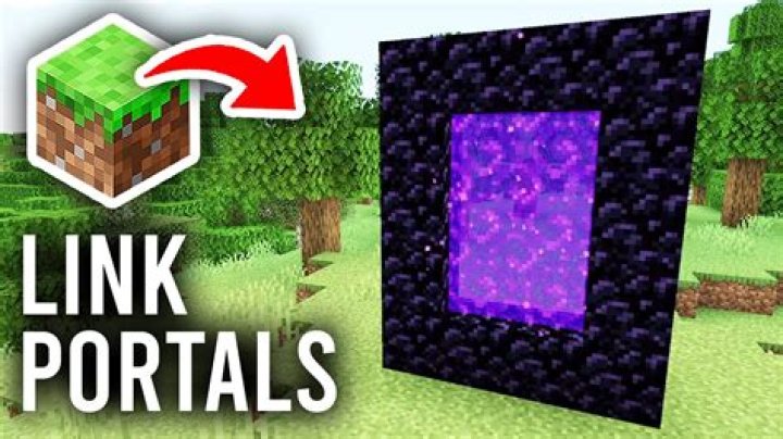 Linking two portals in Minecraft