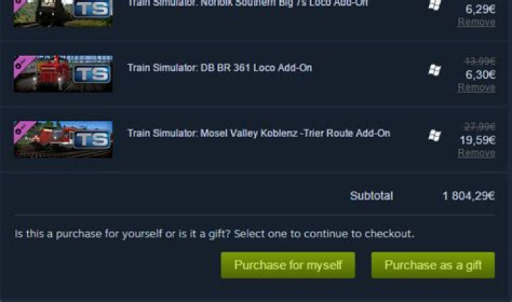 Ludicrous amounts of DLC in the steam cart