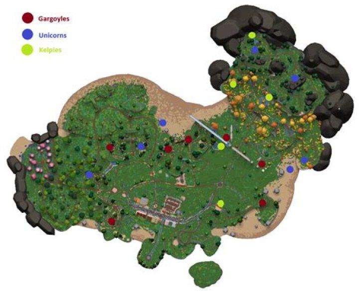 Map of possible spawn locations for the Breaking Dead achievement in Payday 2