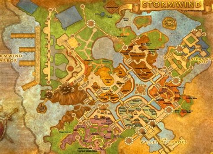 map of stormwind