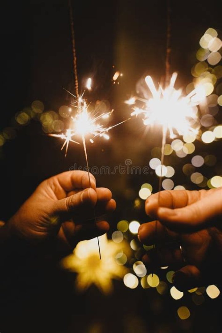 Me holding the fireworks
