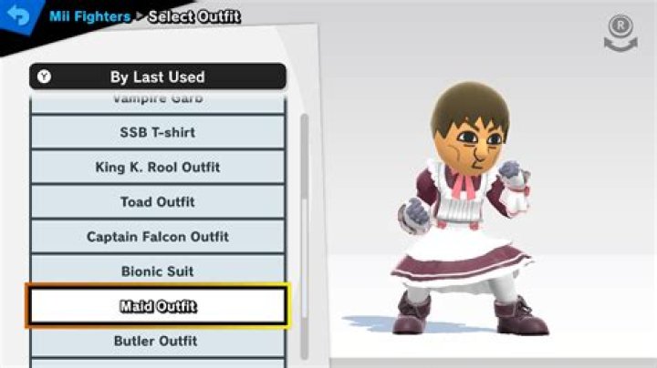 Mii Fighter creation