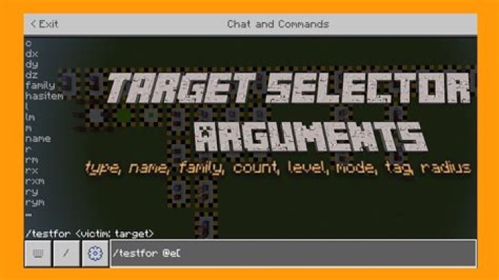 Minecraft bedrock items quantity selector