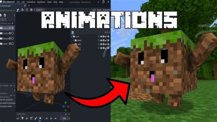 Minecraft Blockbench animation problem