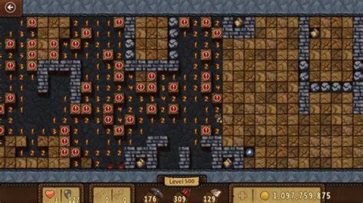 Minesweeper level 500