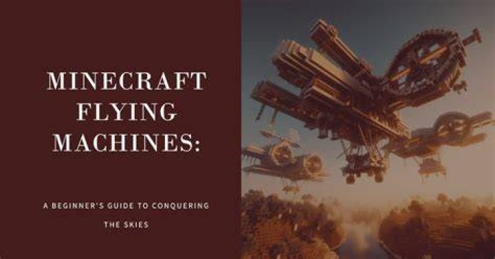 My Minecraft Flying machine doesn't work
