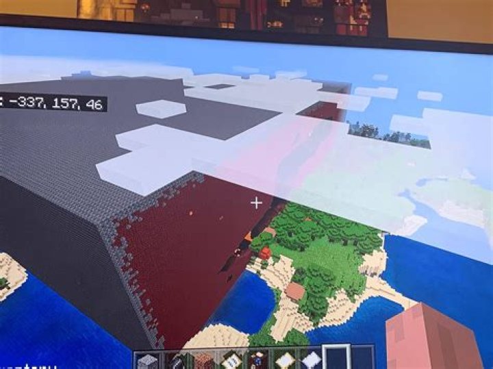 my world with the nether randomly in the Overworld
