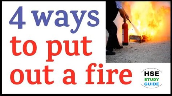 Once you're on fire, how do you put yourself out?