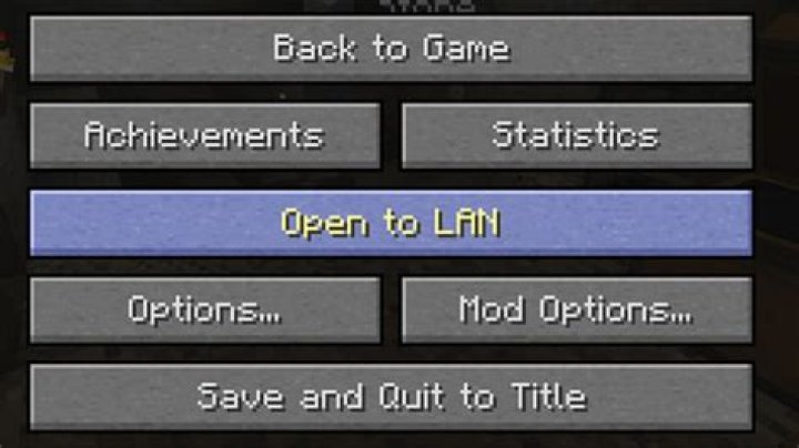 Open to LAN