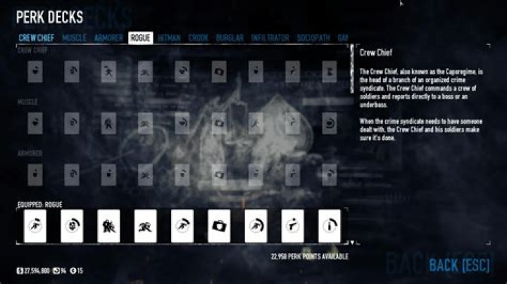 PERK DECKS