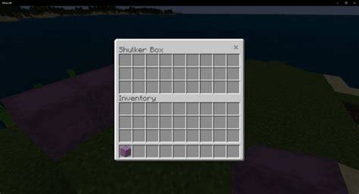 Picked shulker is empty