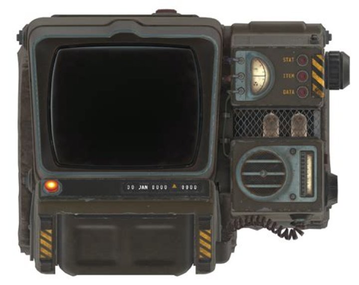 Pip-Boy. Non-crippled but damaged limb