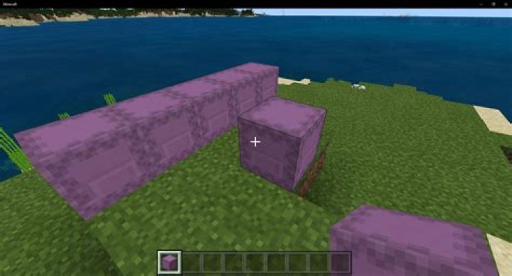 Placing picked shulker
