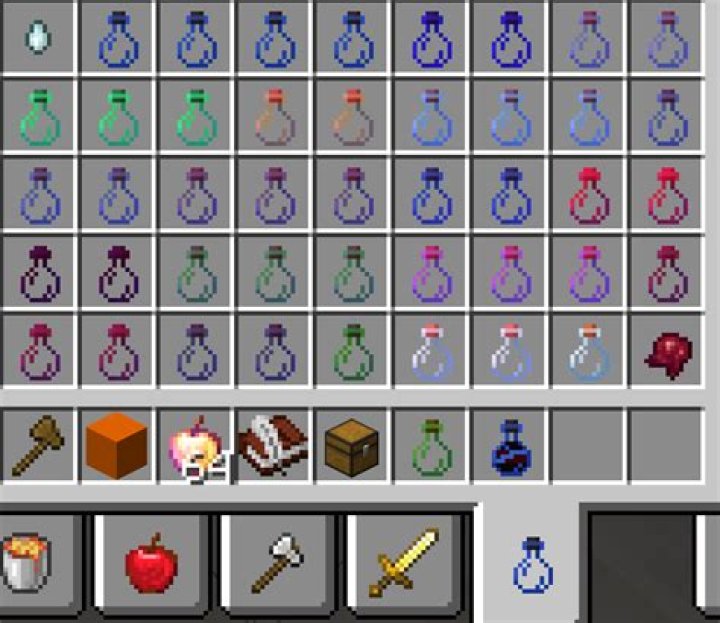 Potion looks like colored glass bottle when I use my resource pack