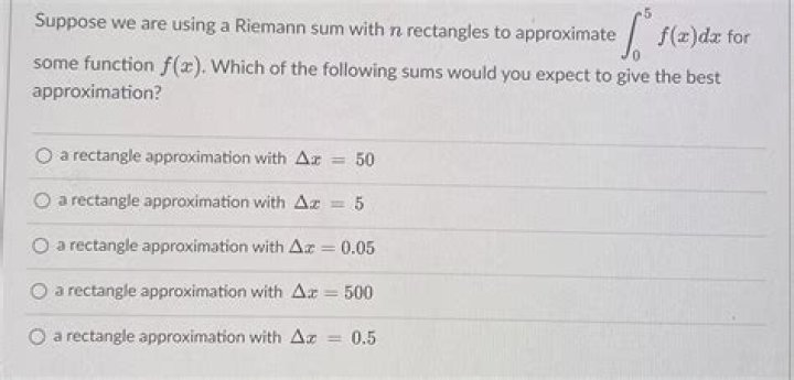 rectangle approximation