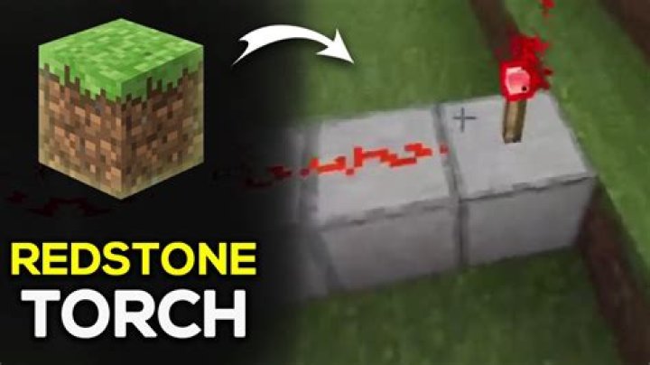 Redstone torch on