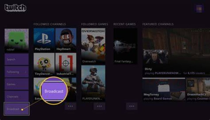 Remove "broadcast" on-screen message while broadcasting with Twitch on Xbox One?