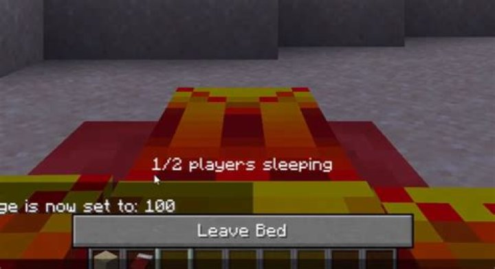 Remove "X/Y players sleeping" Message Minecraft