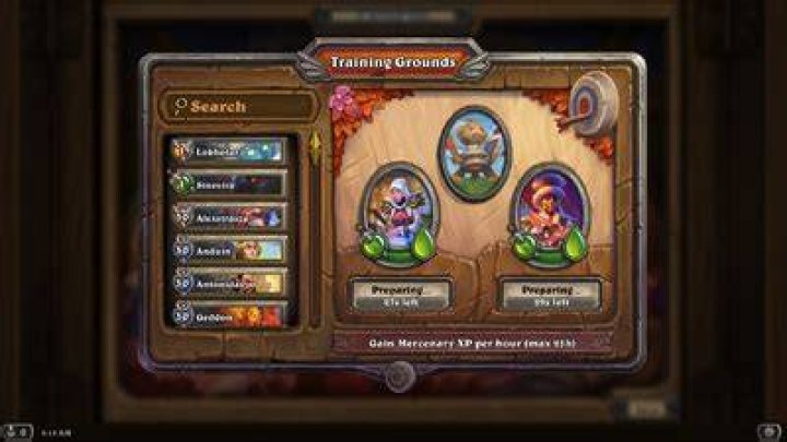 Removing Mercenaries from Hearthstone Training Grounds